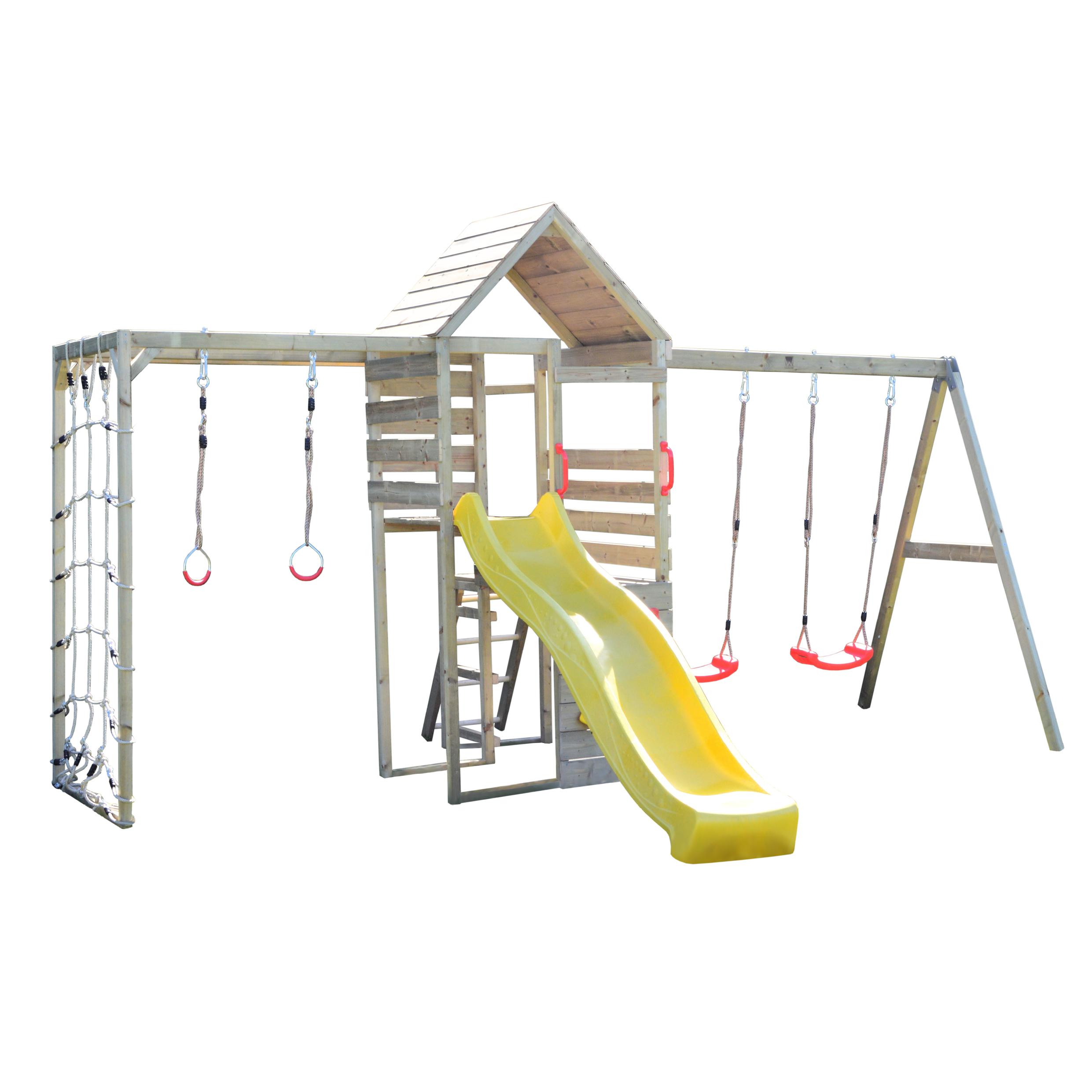 M42 Climb Tower Set with Gym Attachment and Double Swing