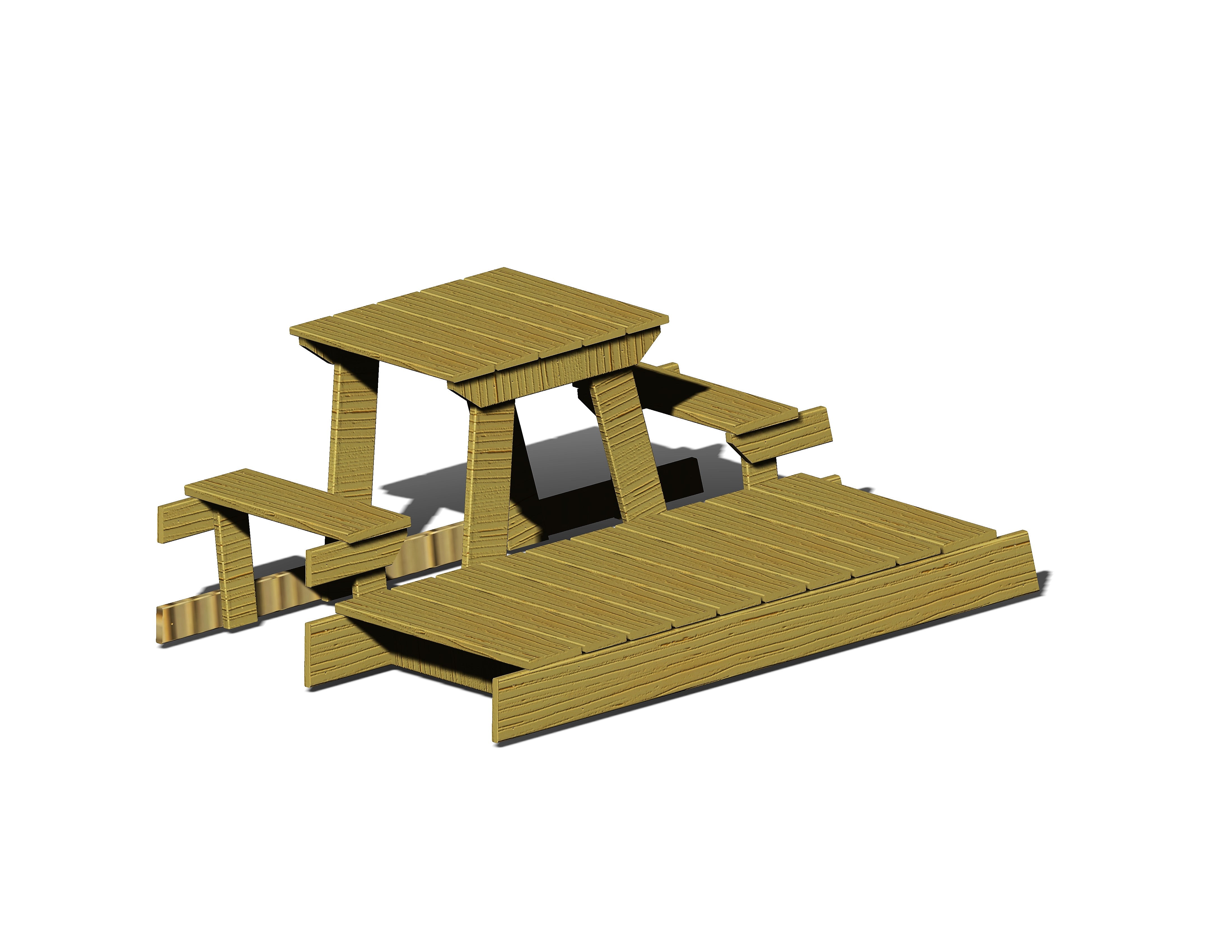 WE-314 Junior Picnic Bench & Little Sandpit