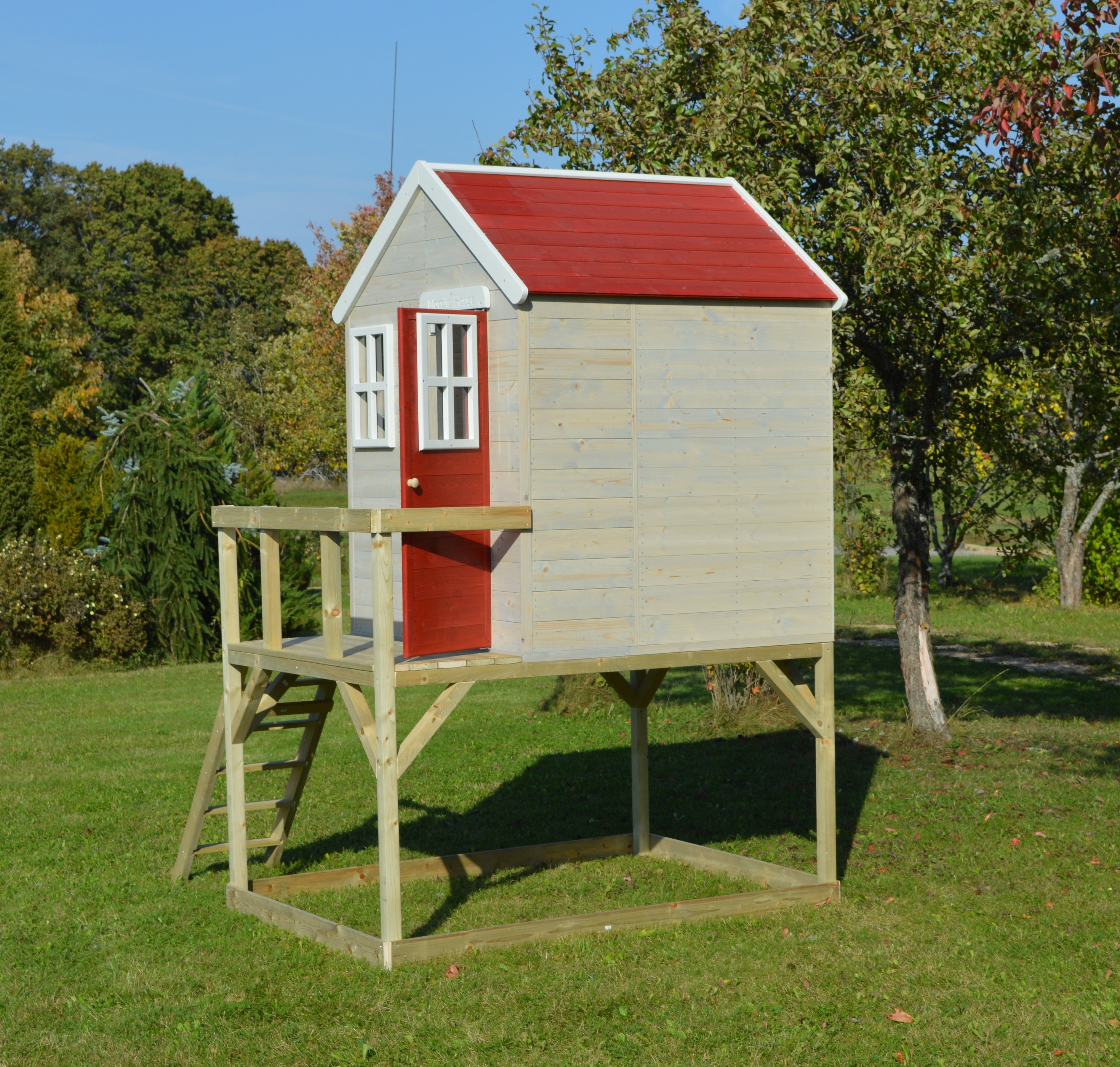 M21-G My Lodge with Platform + Gym Attachment