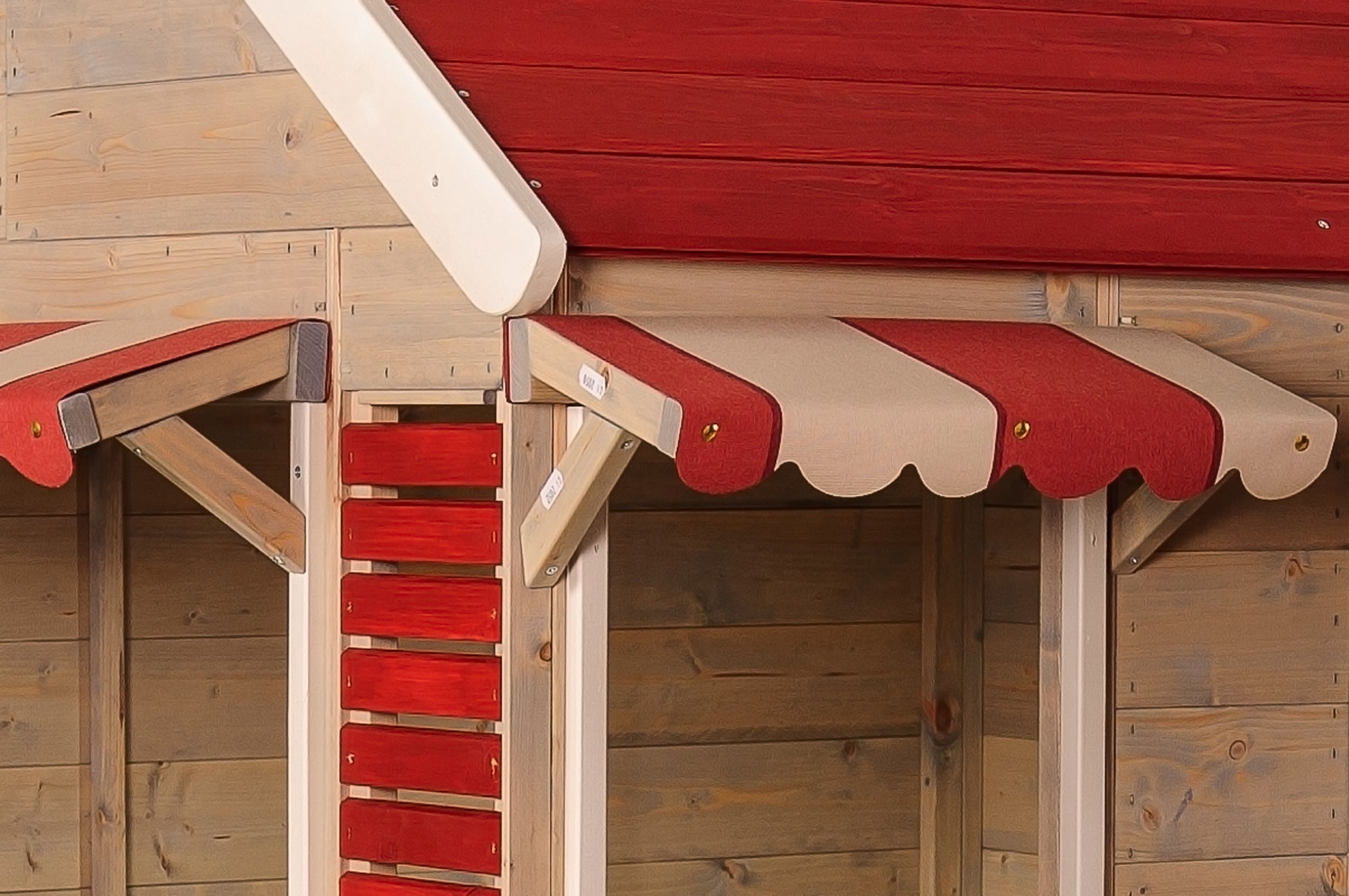 M16R Playhouse Beach Shop Red