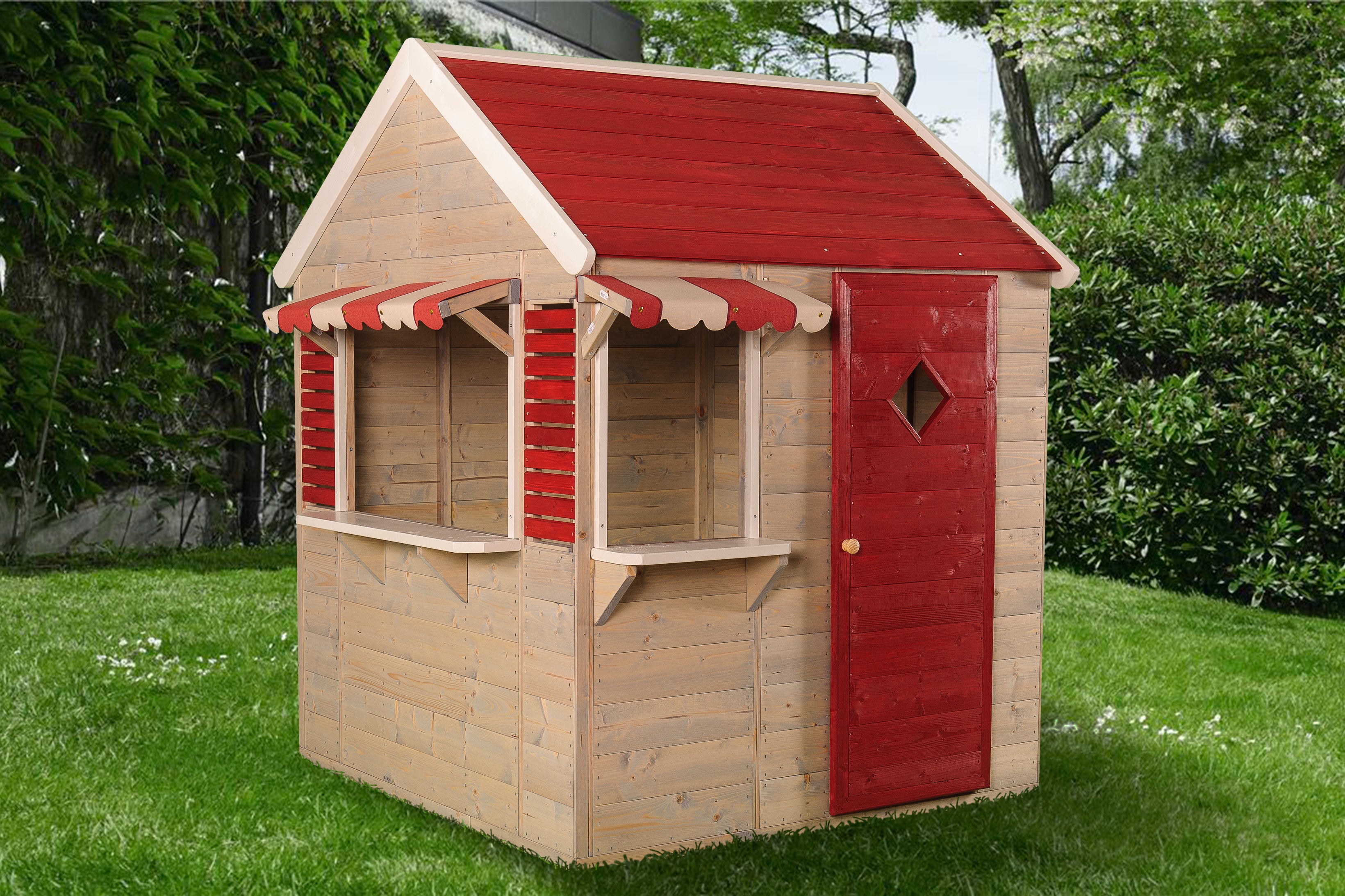 M16R Playhouse Beach Shop Red