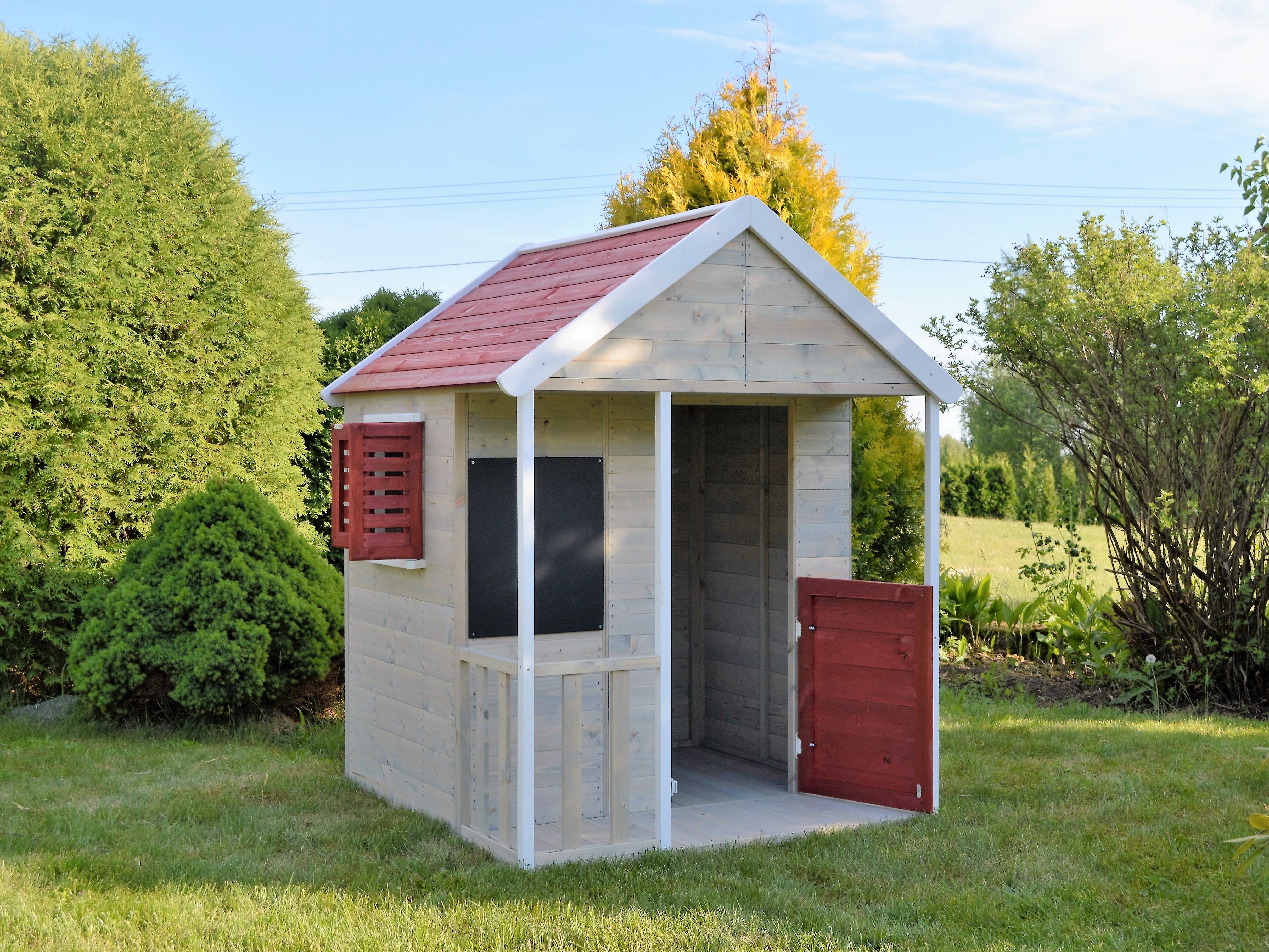 M5R Playhouse Summer Adventure House Red